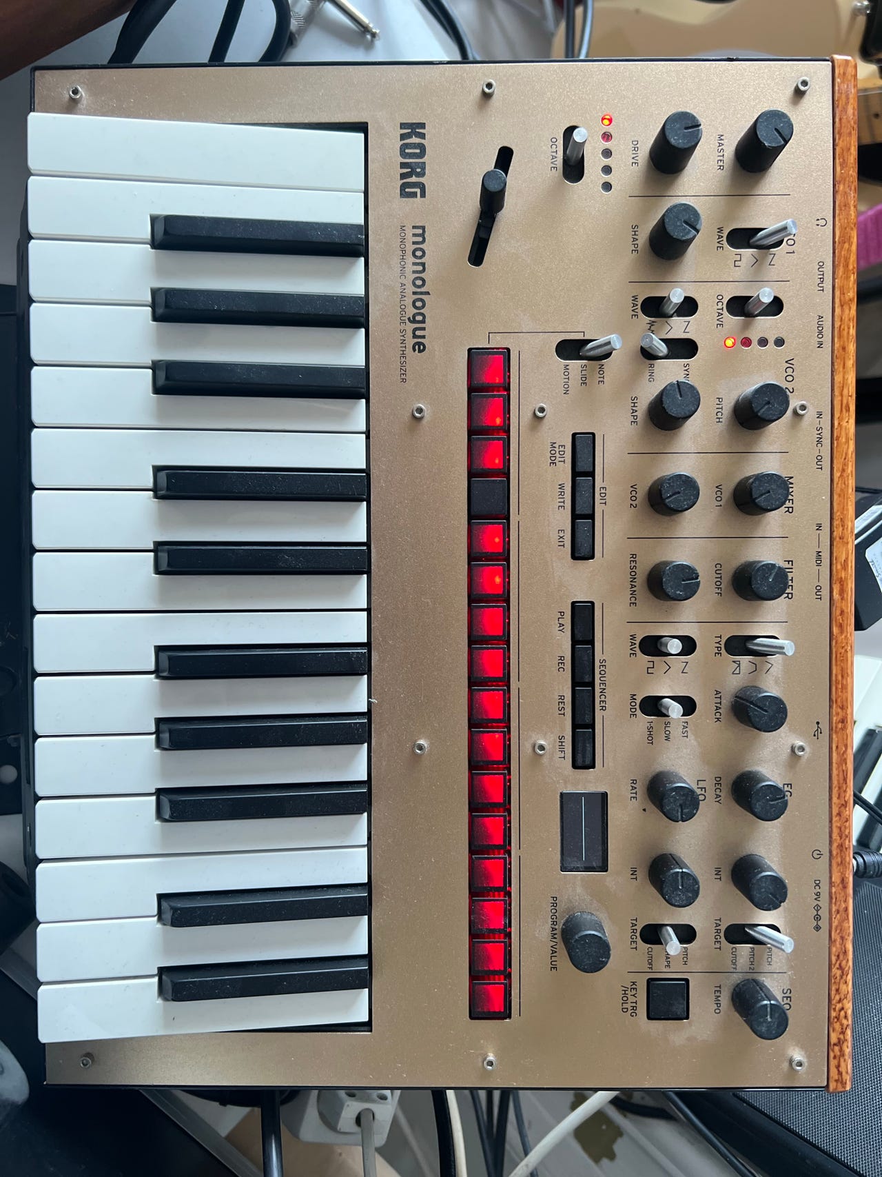 Korg Monologue - gold | DBA
