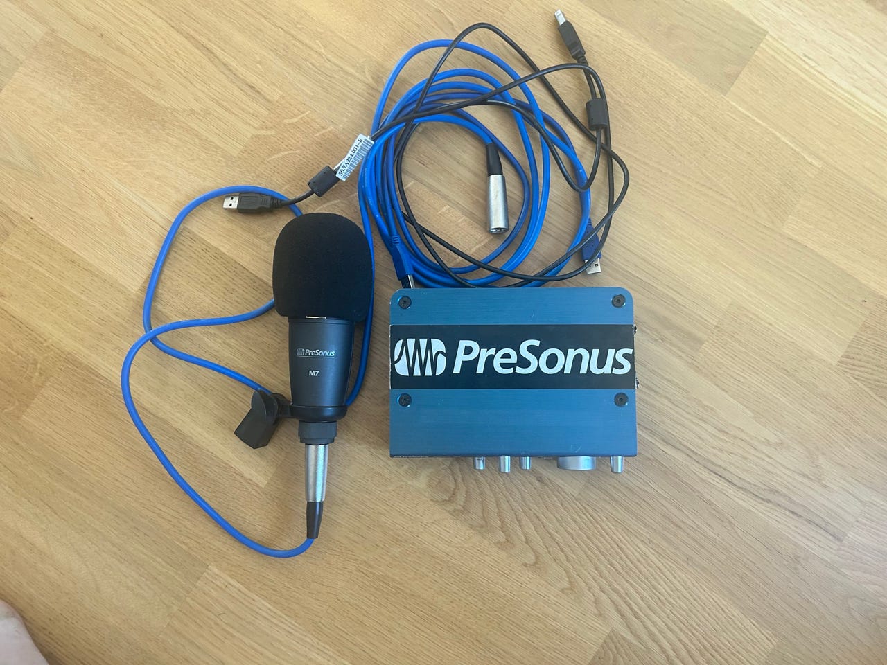 PreSonus AudioBox iTwo + M7 mikrofon – komplet studiesæt | DBA