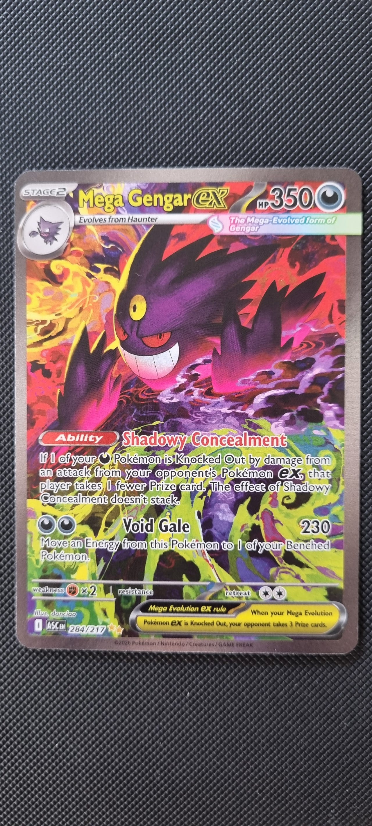 Mega Gengar EX #284/217 POKEMON KORT | DBA
