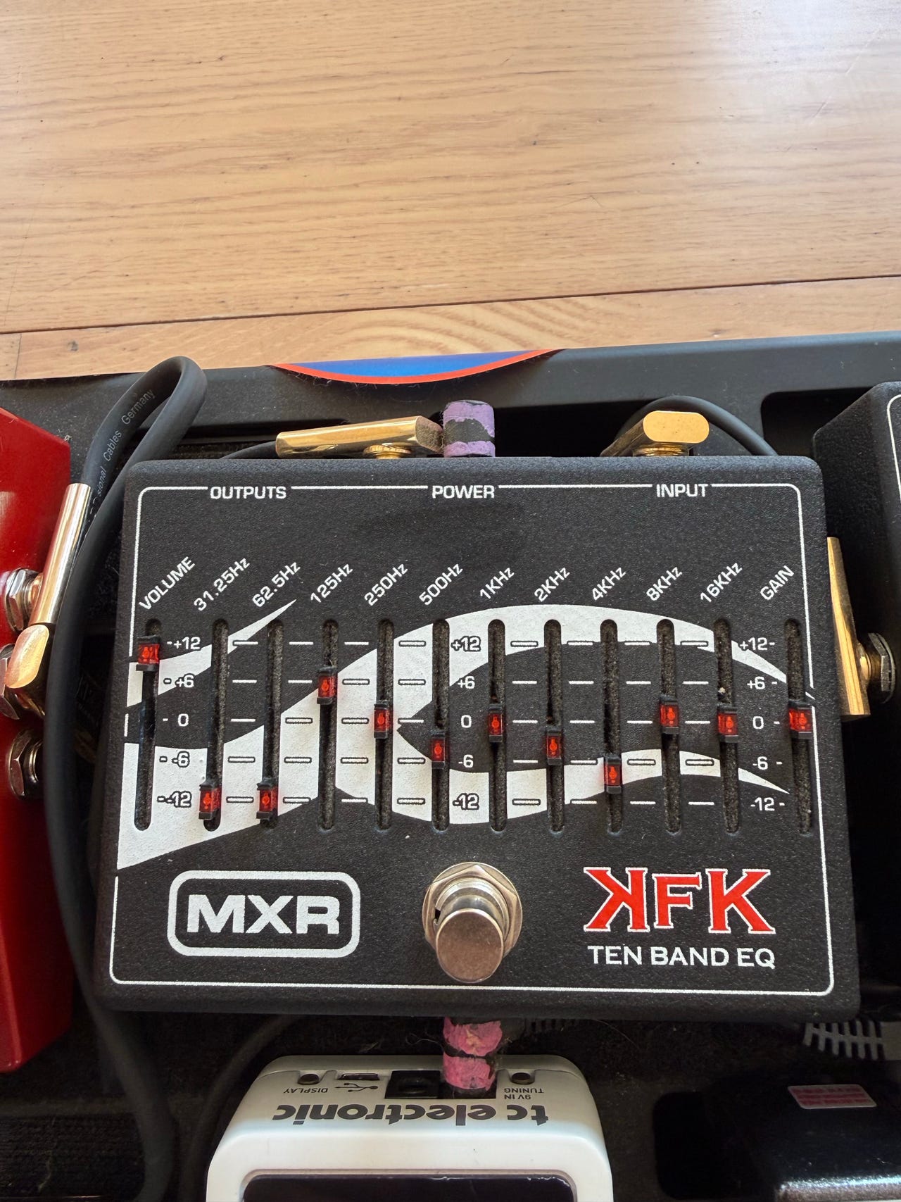 MXR KFK Ten Band EQ guitar pedal | DBA