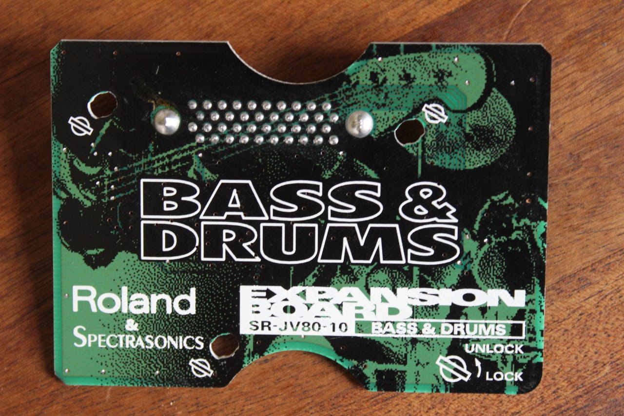 Roland SR-JV80-10 Bass & Drums サウンドカード Roland SR-JV80-10
