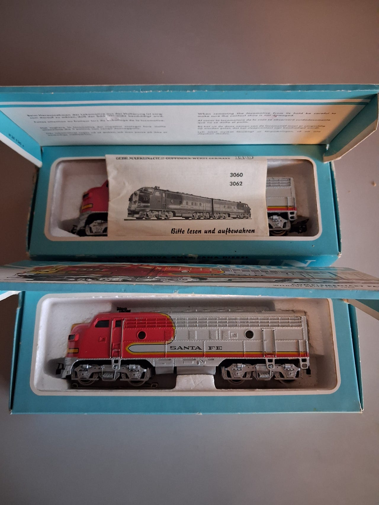 Märklin H0 SantaFe #3060/#4060 ac analog | DBA