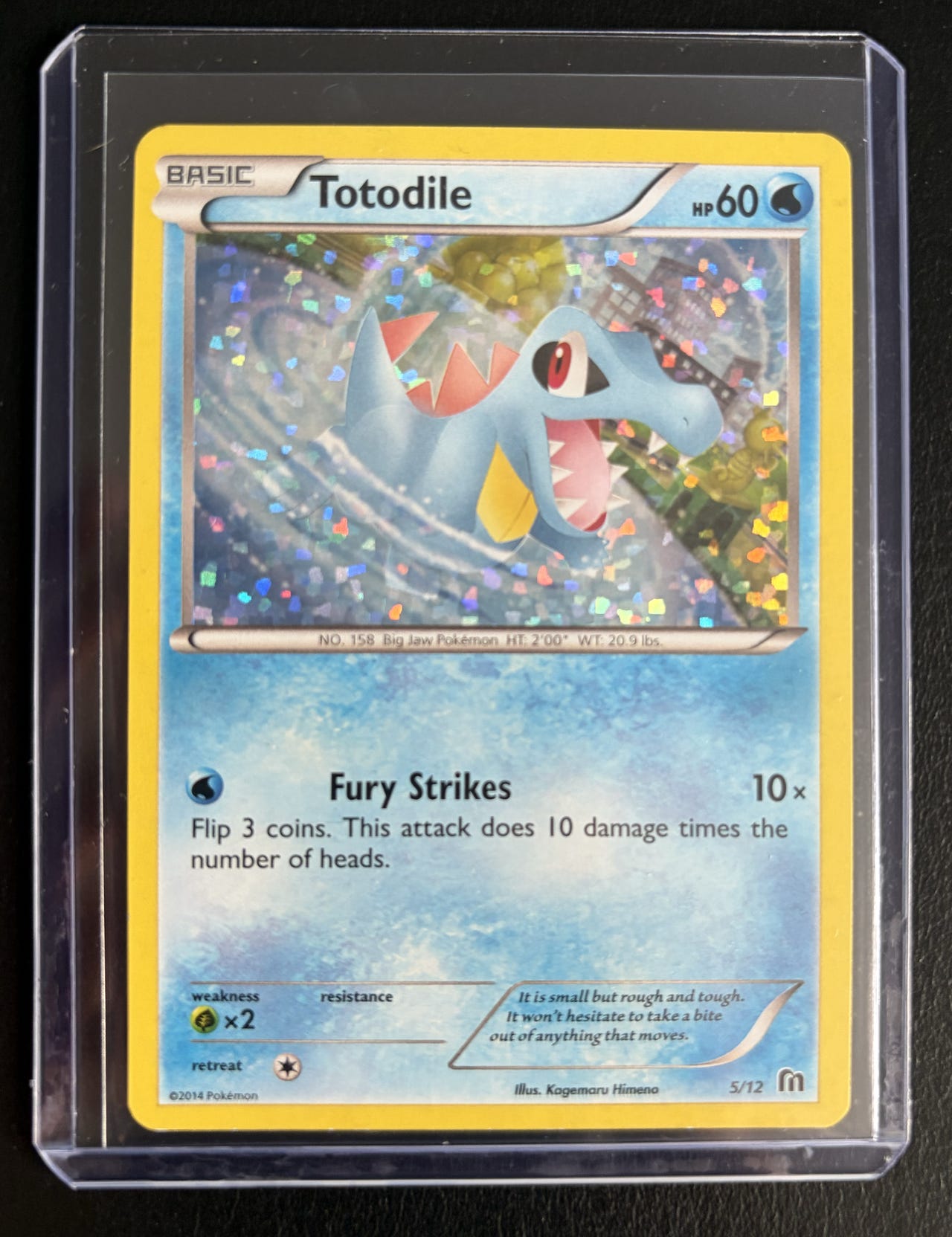mcdonalds pokemon card totodile PSA9 - 2021 - 18/25 Placeholder Image Provided We opened this one on