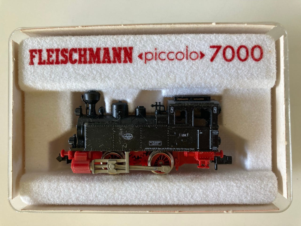 Fleischmann “piccolo” 7000 - tenderlok. - N. | DBA