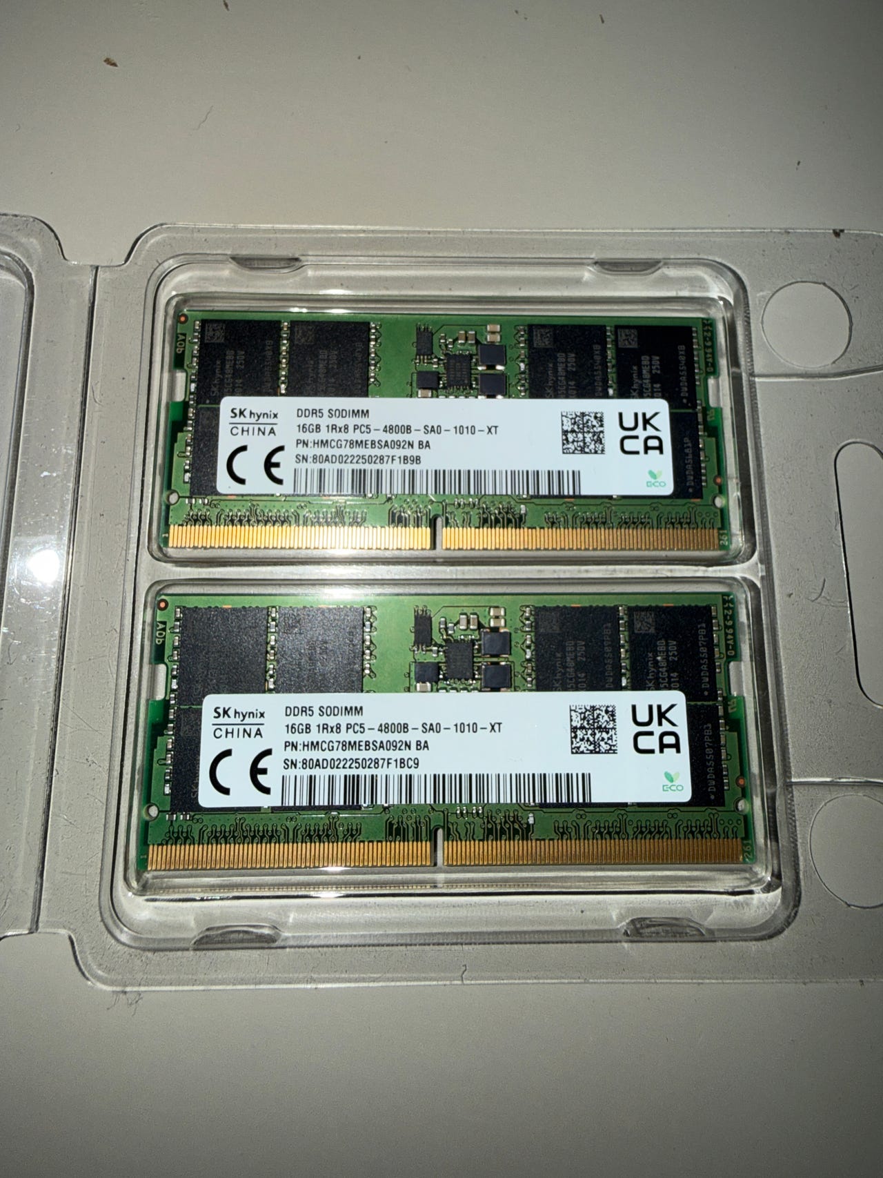 SK hynix 32GB DDR5 RAM – 2×16GB SODIMM | DBA