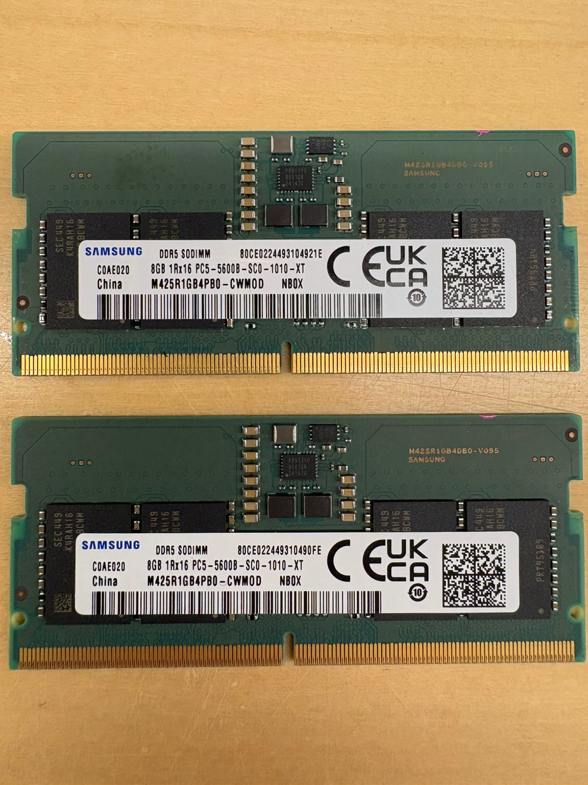 DDR5 RAM 2x8GB (16GB) Samsung PC5-5600 SODIMM | DBA