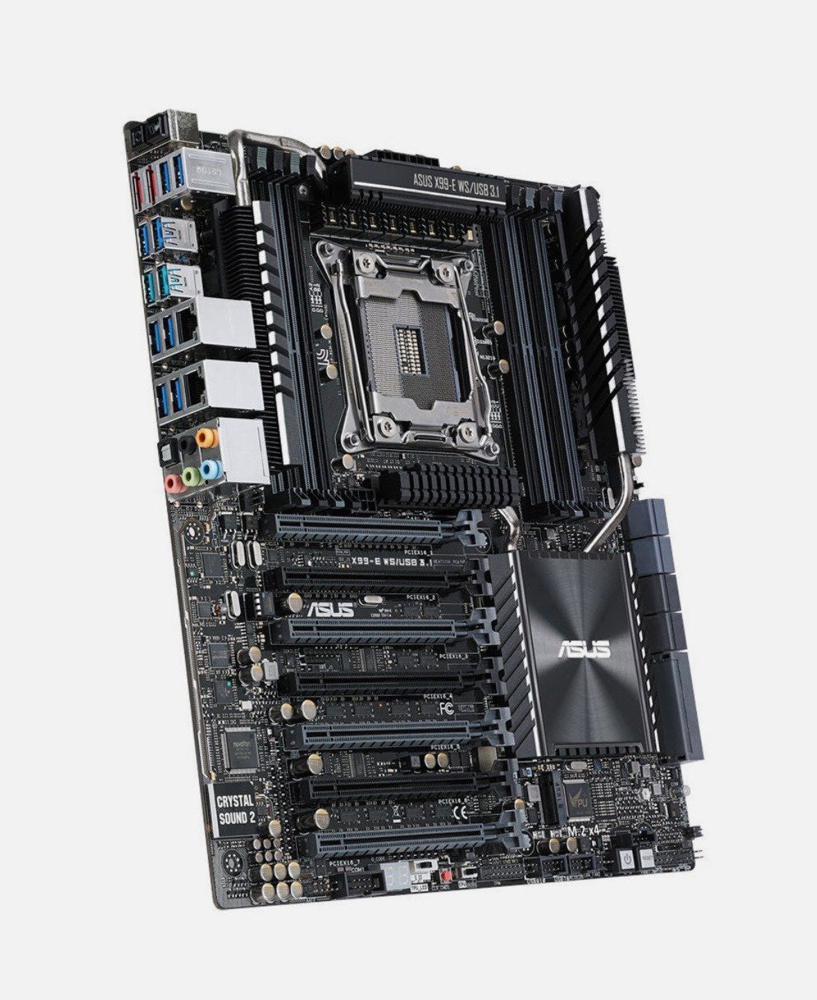 ASUS X99-E WS E-ATX + i7 5930K 6kerner 12tråde (læs beskrivelse) | DBA