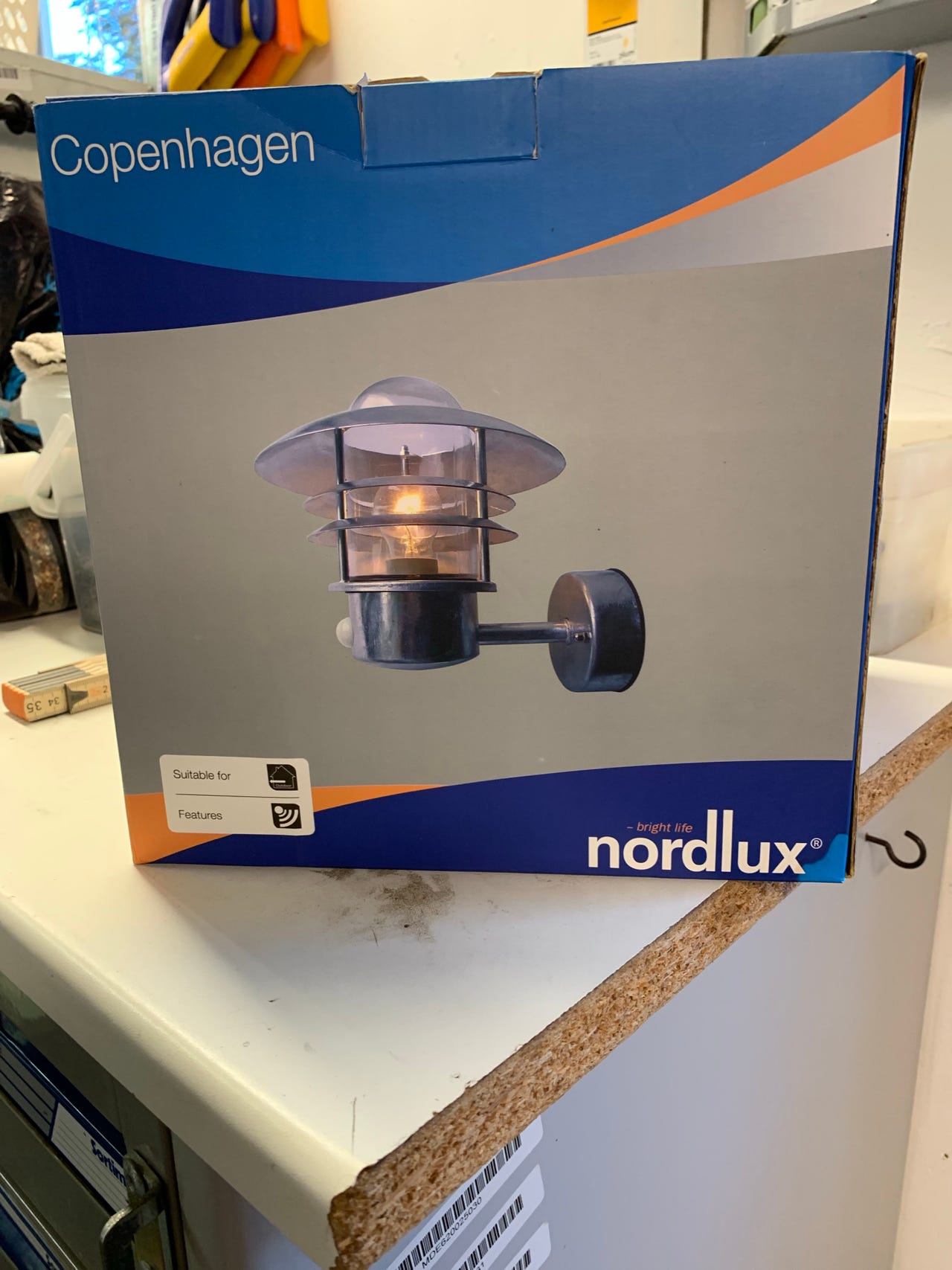 Nordlux Copenhagen udendørs væglampe sort | DBA
