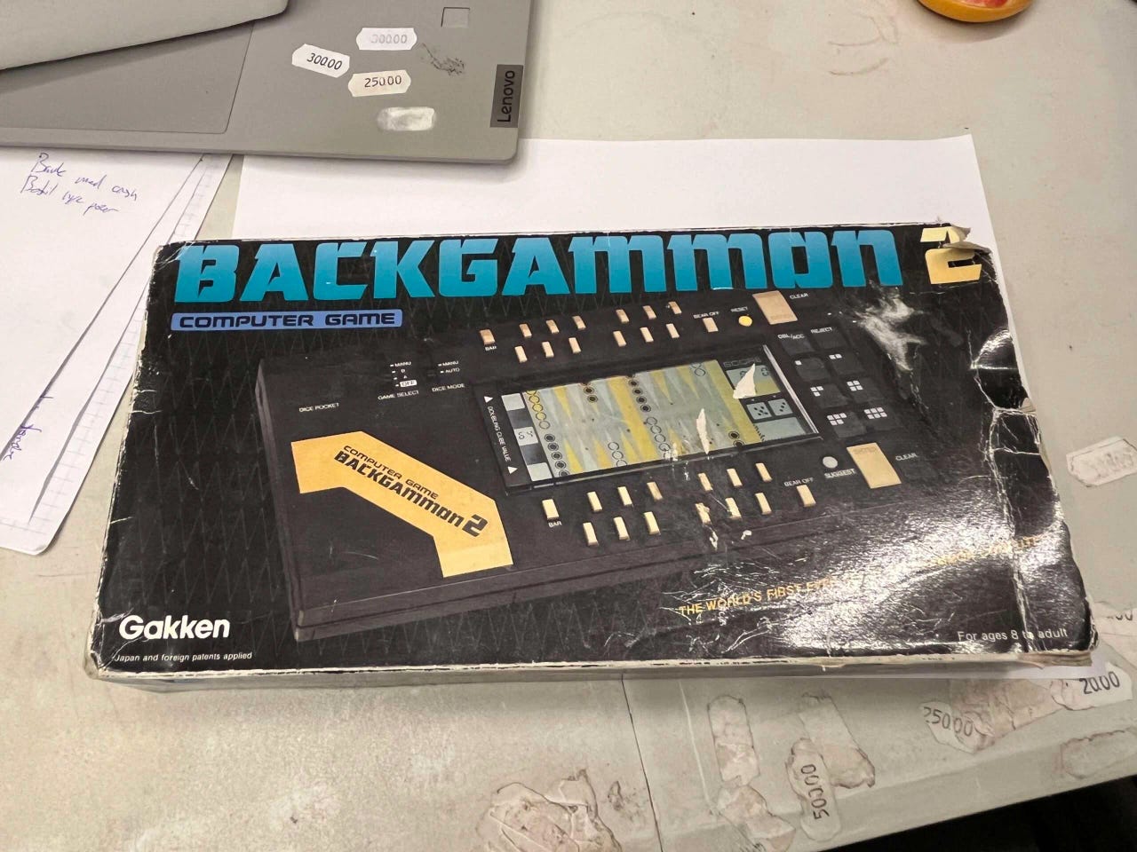 Backgammon 2 Computer Game(Bip Bip-spil fra Gakken) | DBA