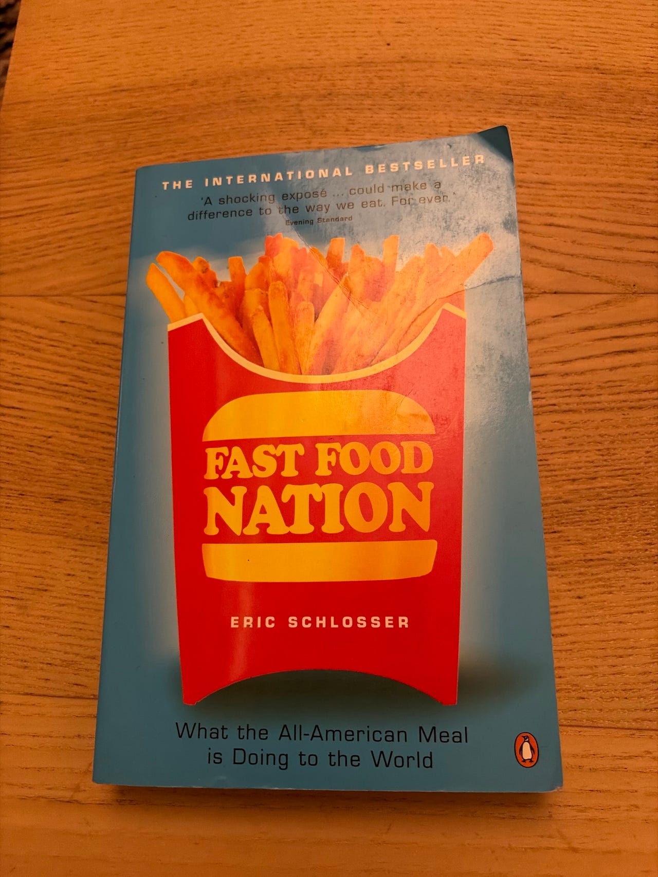 Fast Food Nation bog af Eric Schlosser (engelsk) | DBA