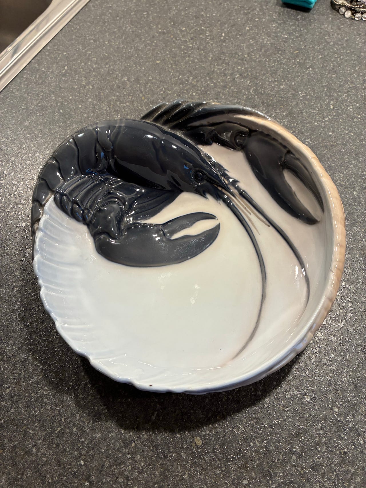 Royal Copenhagen skål med hummer porcelæn | DBA