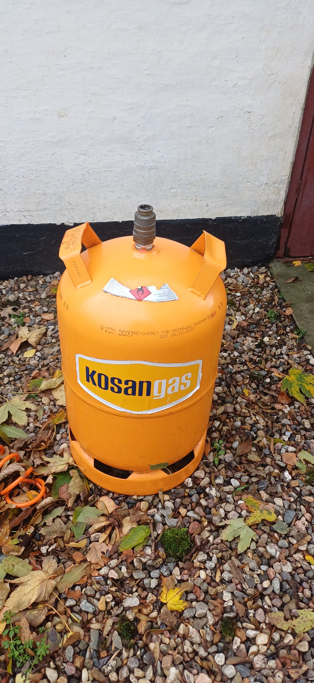 Tom gasflaske orange | DBA