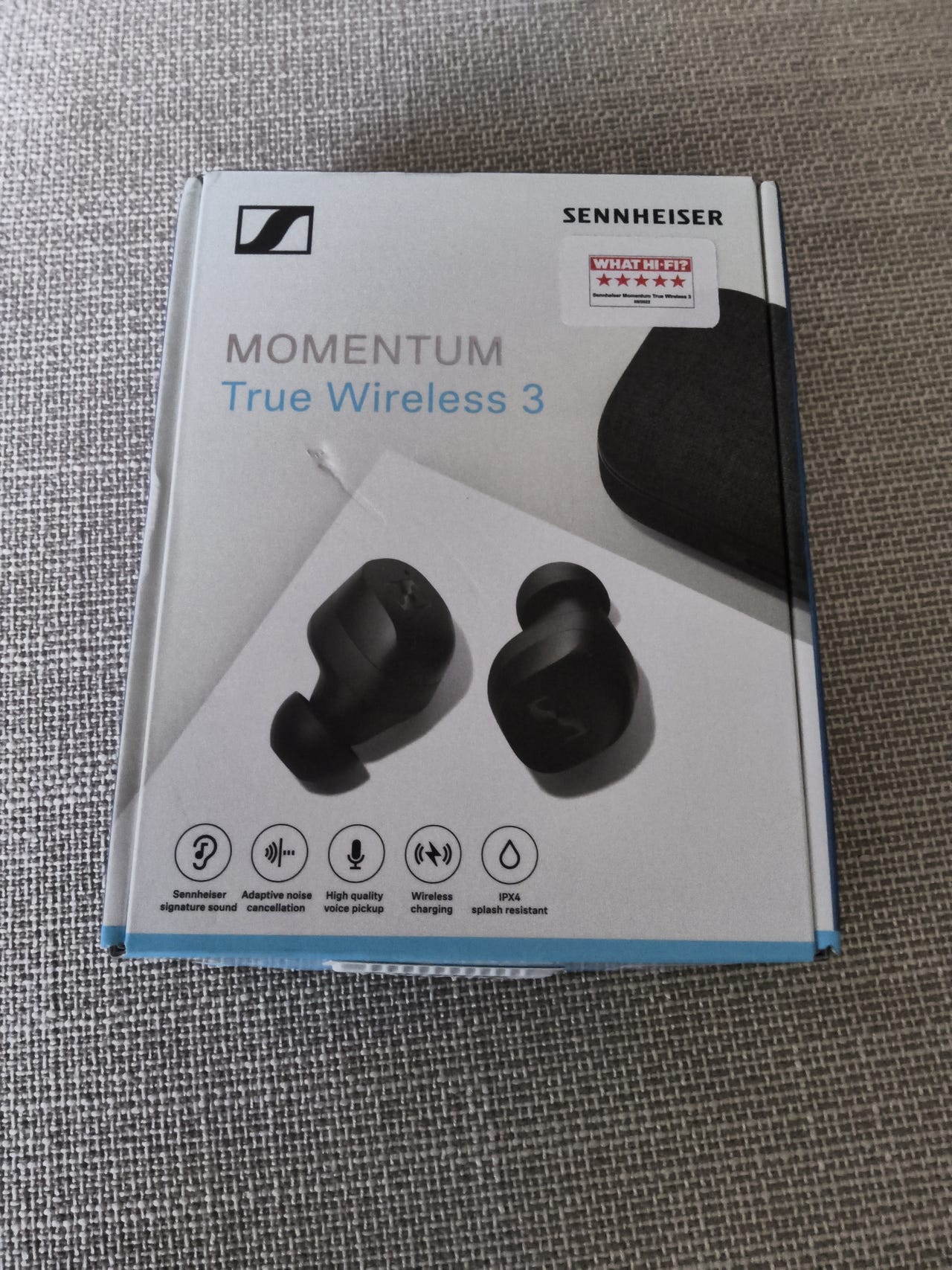 Sennheiser Momentum True Wireless 3 in-ear høretelefoner sort | DBA