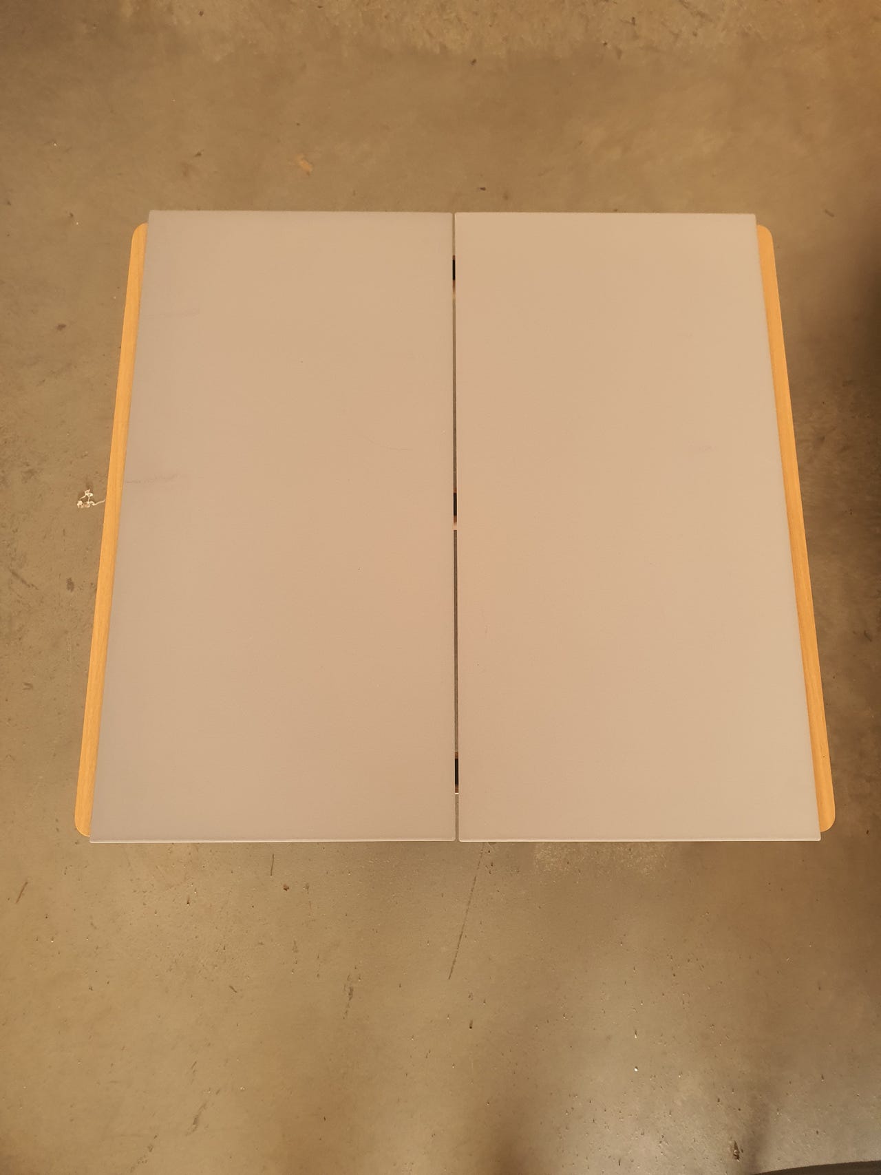 Muuto Couple Sofabord 84x80 Eg/Blue Keramisk Plade | DBA