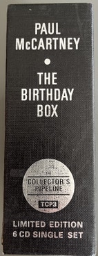 洋楽 PAUL McCARTNEY /The birthday box CD-BOX Paul McCartney The Birthday Box HARDCOVER BOX + PIN