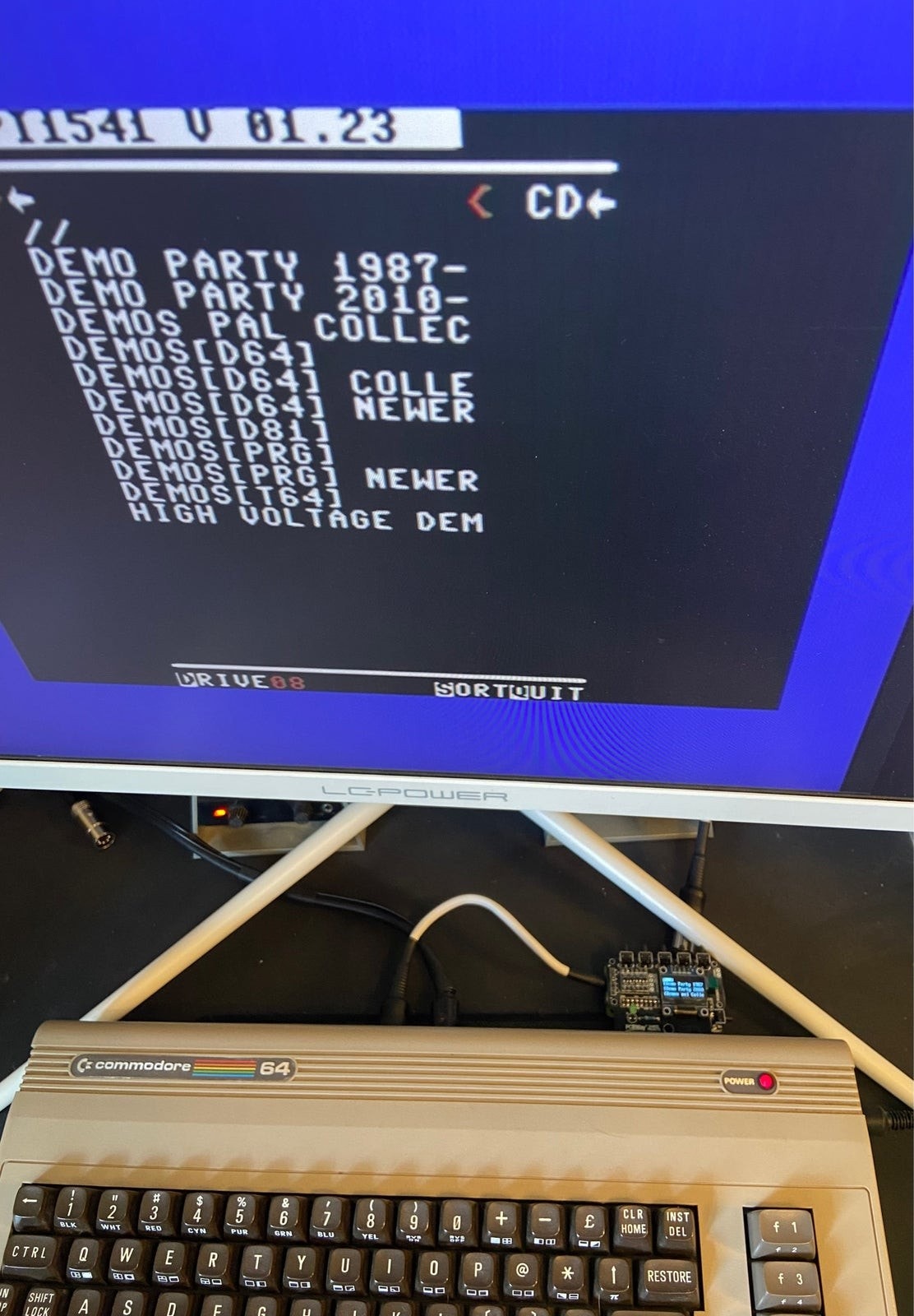 Pi1541 Zero & EPYX Fastload, Commodore 64 | DBA