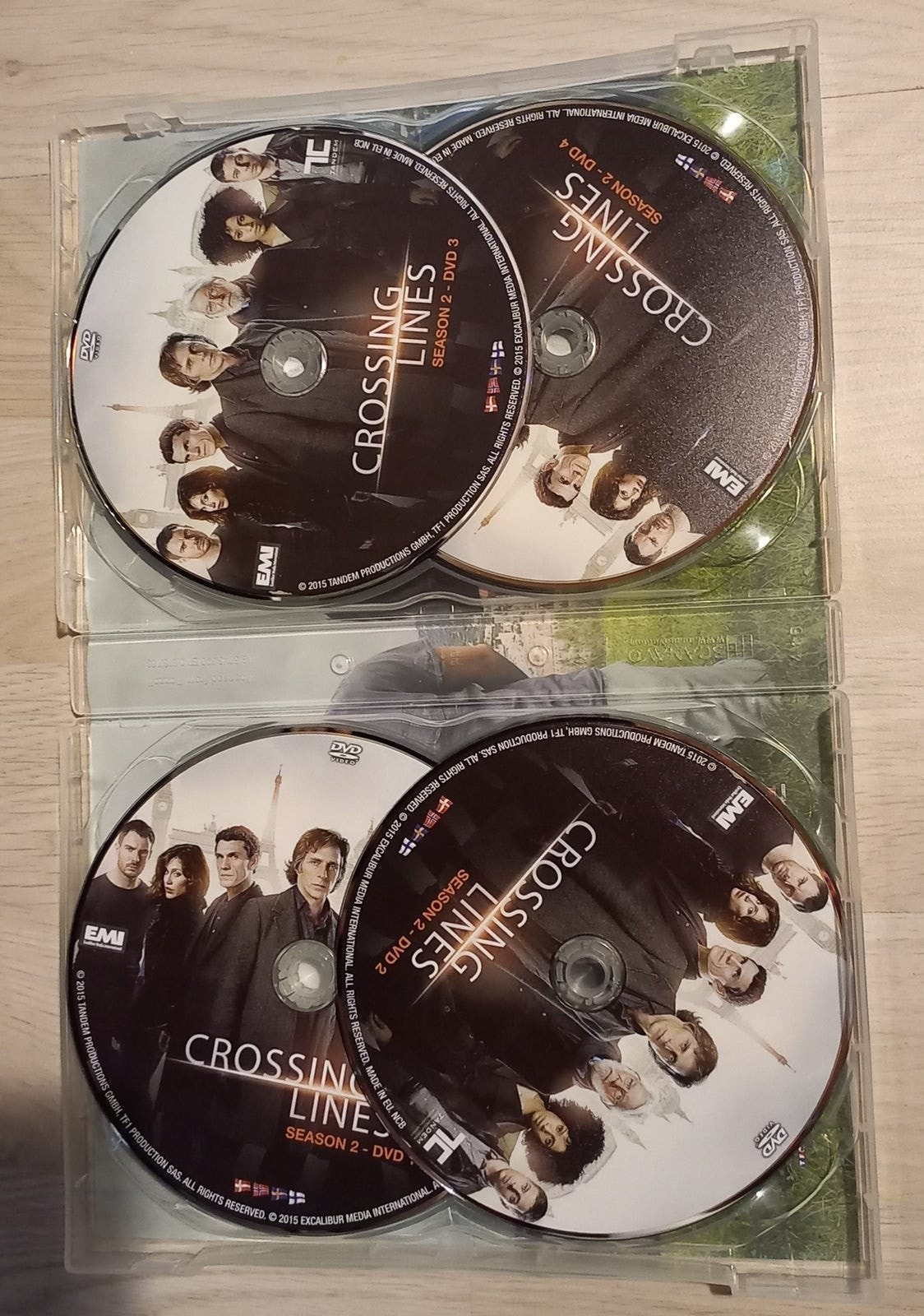 Crossing lines sæson 2, DVD, krimi | DBA