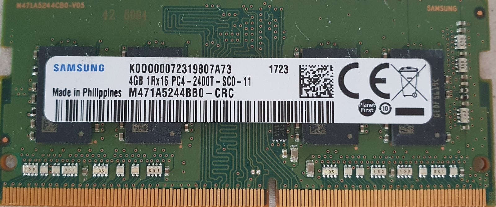 SK Hynix 8GB PC4 2400T, 8 GB, DDR4 SDRAM | DBA