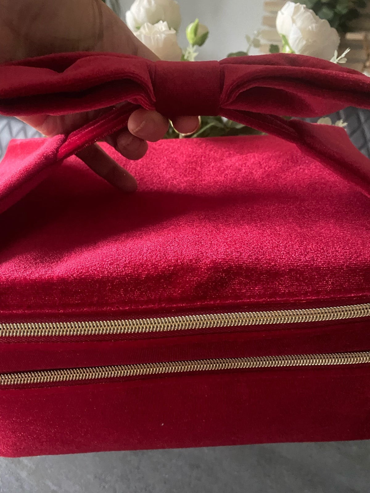 Velvet Clutch Ted Baker Fefe Bow Clutch Bag JW Anderson Medium