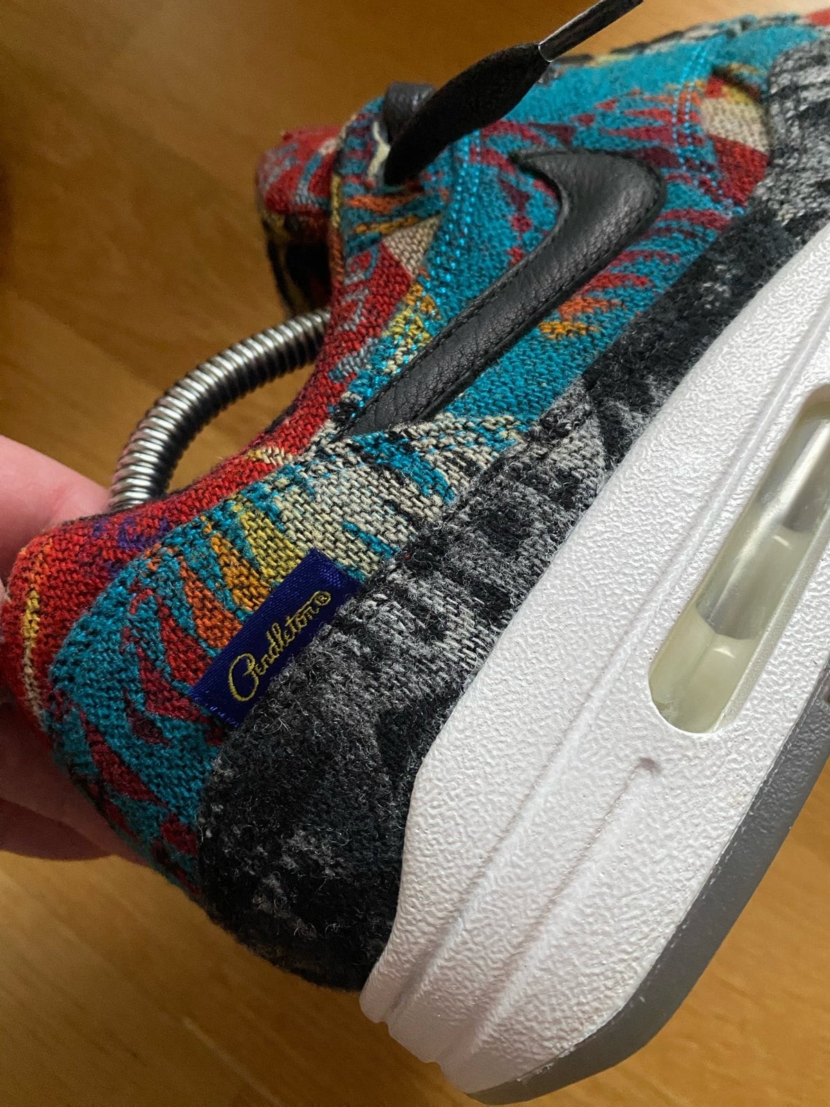 nike air max 1 premium pendleton
