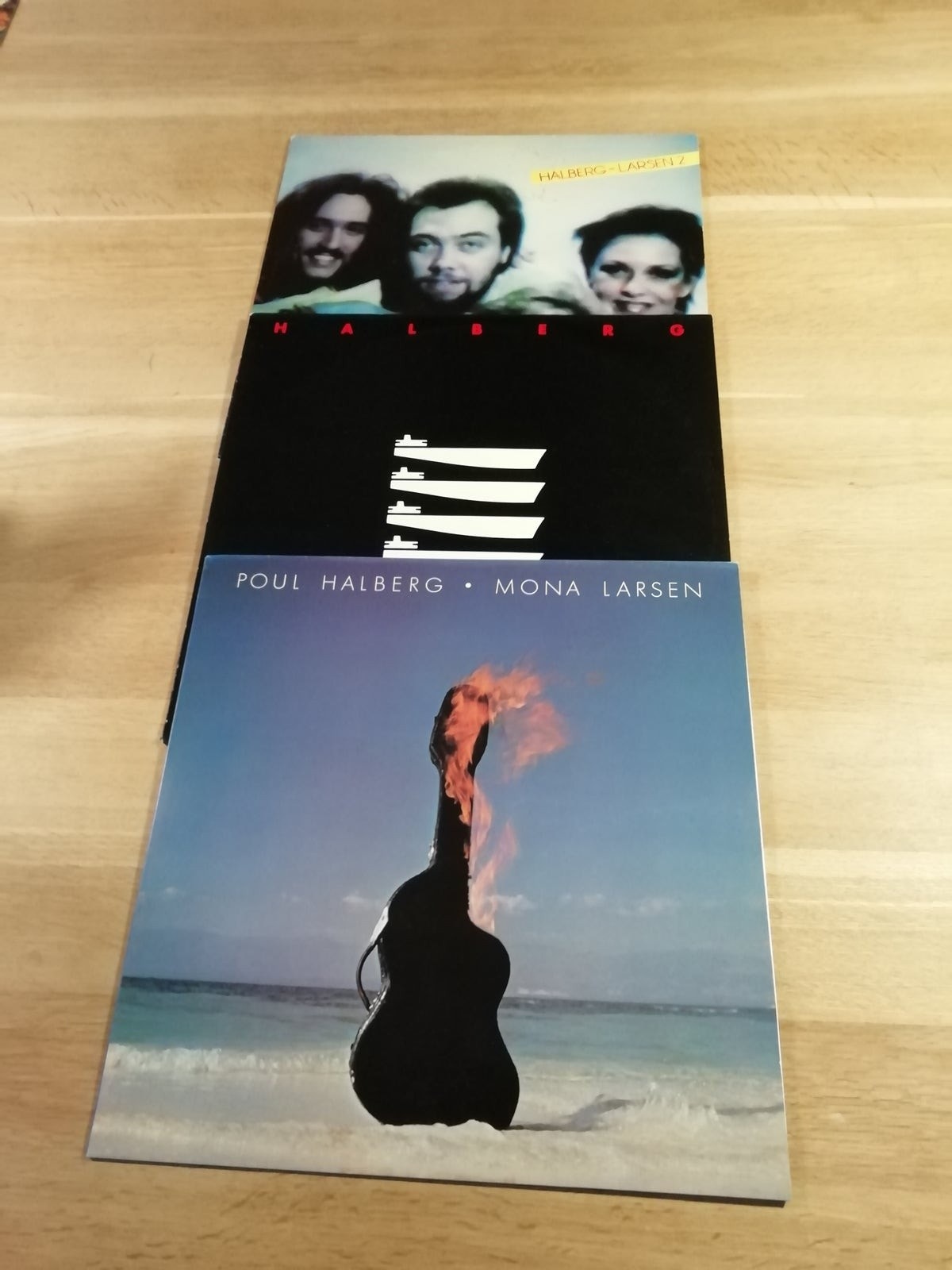 LP, HALBERG - LARSEN, 3 X ALBUM | DBA