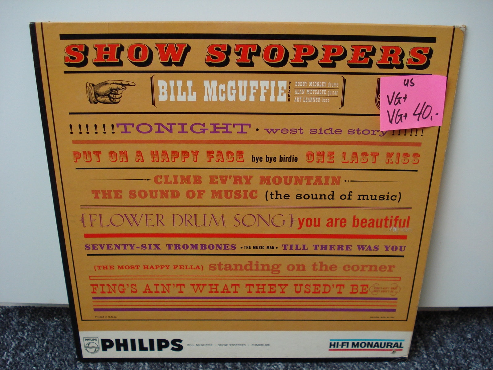 Gentle Sounds of BILL McGUFFIE Plus SixＤ Bill McGuffie – The Gentle Sounds Of Bill McGuffie Plus Six
