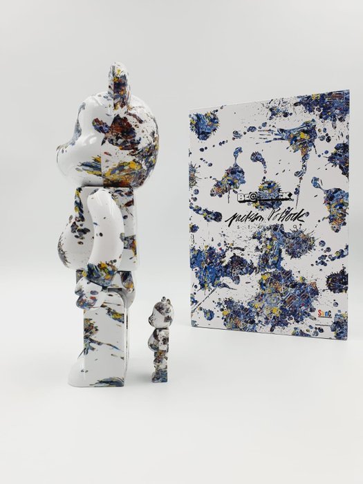 その他 MEDICOM TOY - JACKSON POLLOCK  BE@RBRICK 100% & 400% Medicom Toy x Jackson Pollock - Bearbrick Jackson Pollock