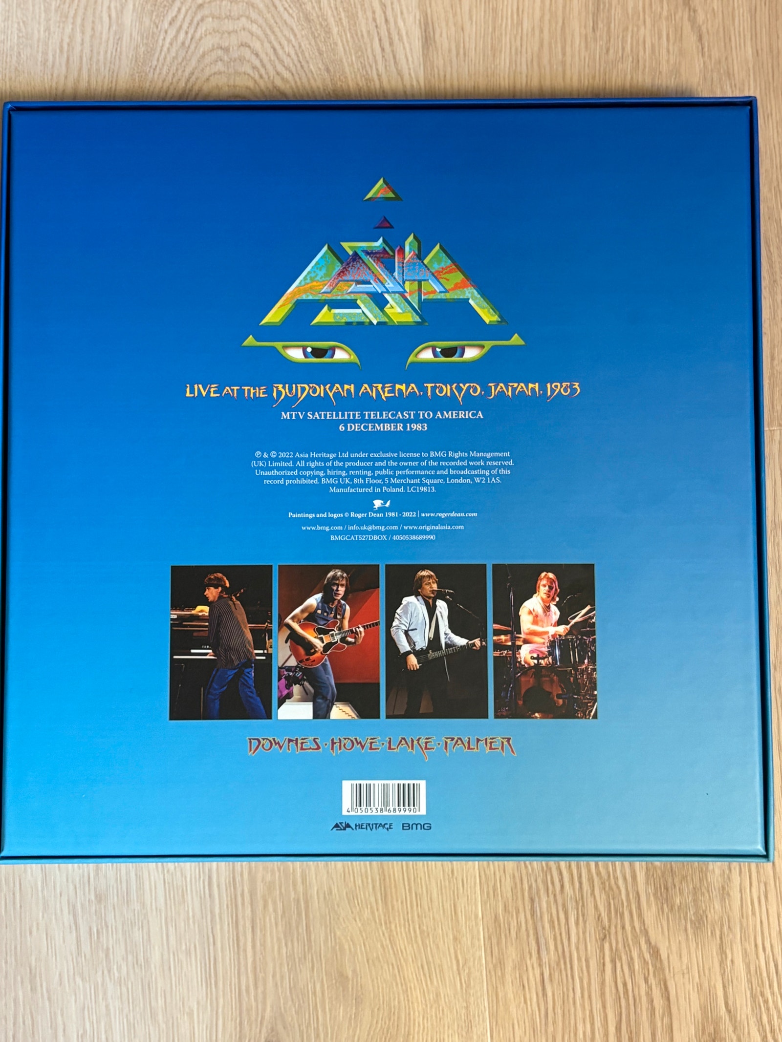 欧2LP Asia Live At The Budokan Tokyo 1983 (MTV Satellite Telec BMGCAT527DLP BMG /00660 61XmGFKLTLL.jpg_BO30,255,255,