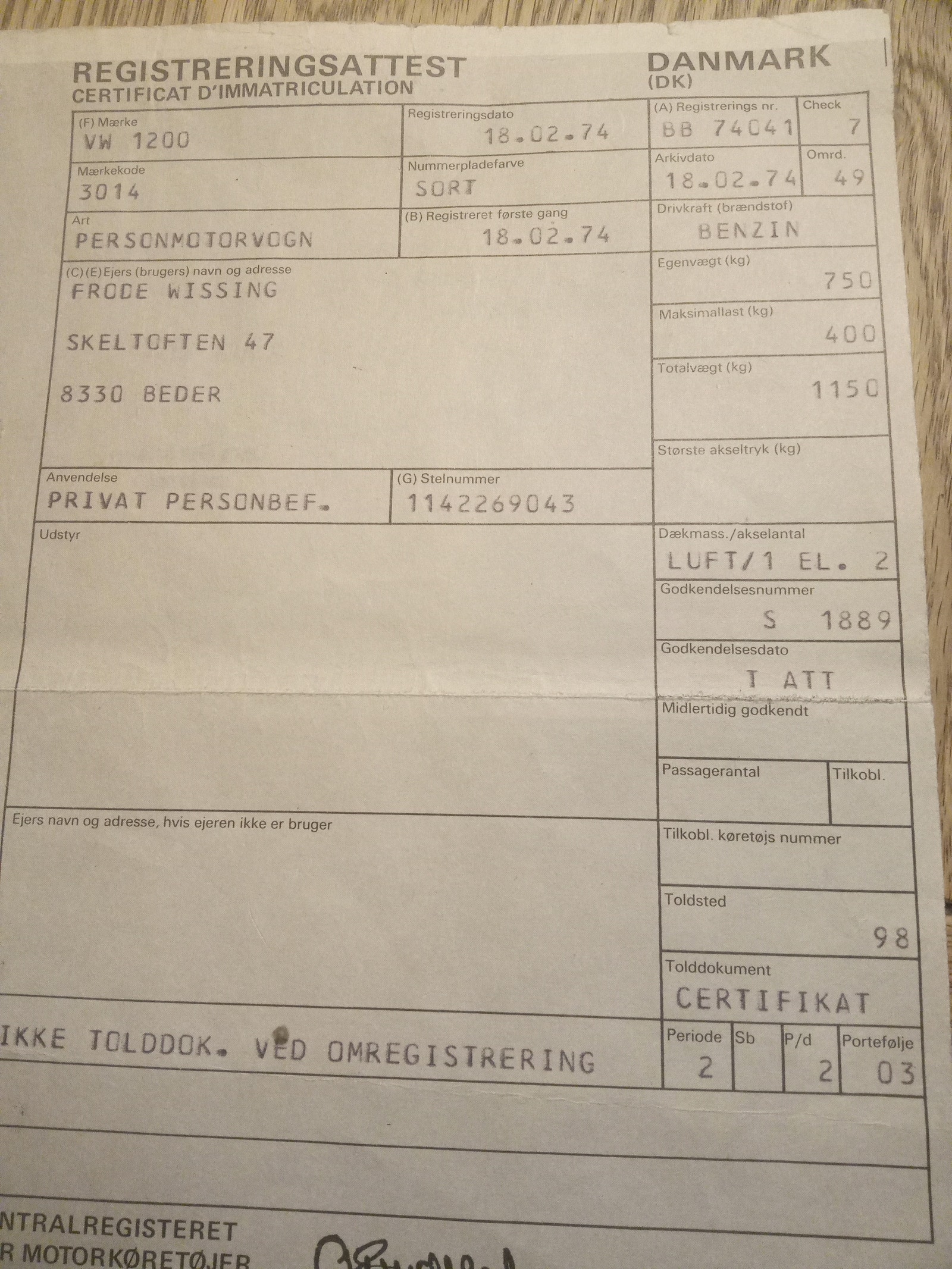 VW til salg hos Nabilli