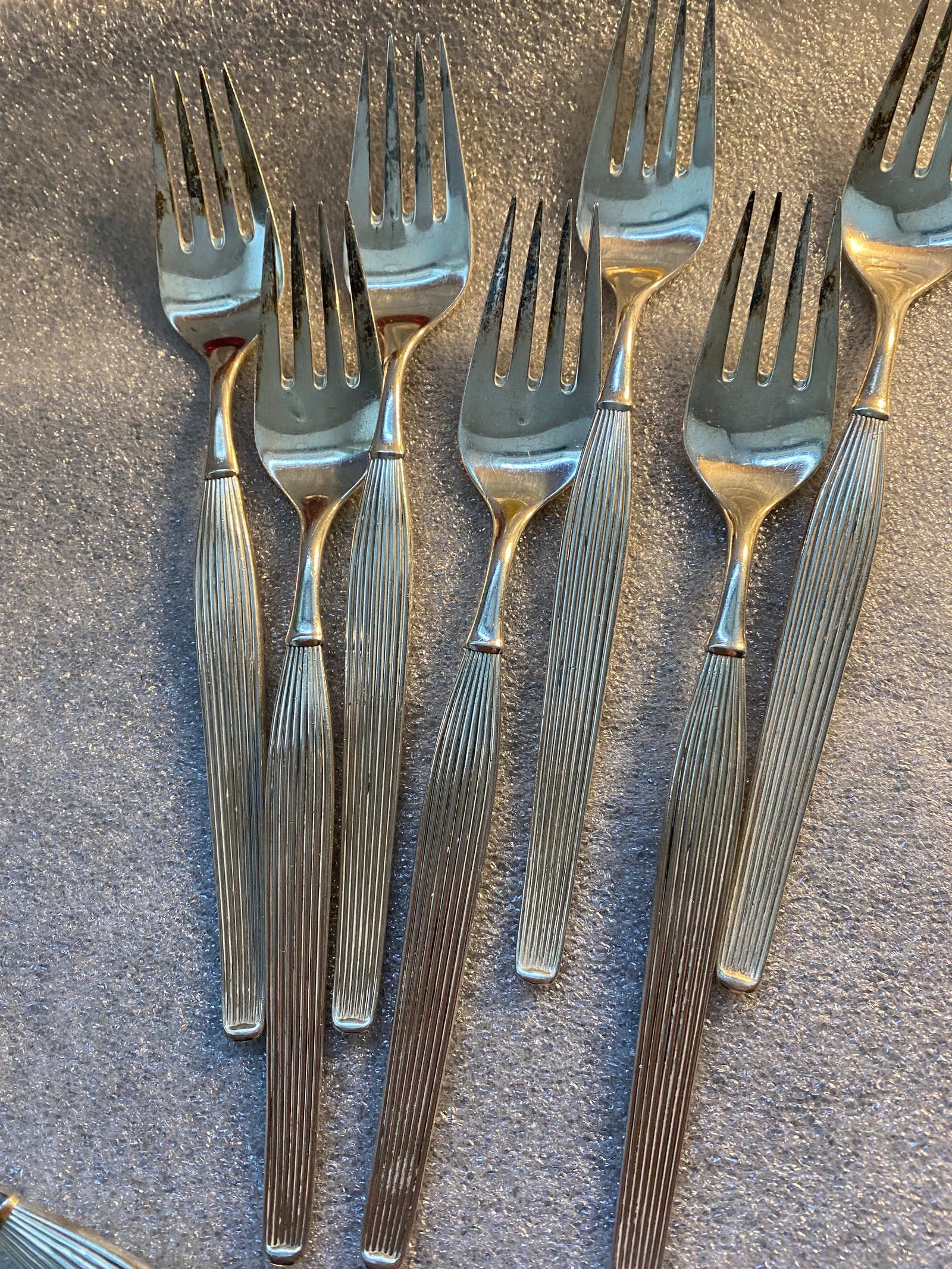 Chr. F. D. Denmark Bestik Sæt Rustfrit må være fra 1960/70 erne | DBA