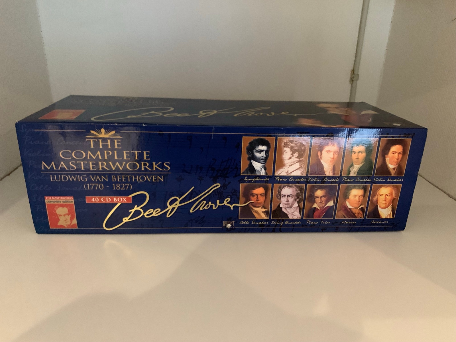 Ludwig van Beethoven The Complete Masterworks 40 CD box | DBA