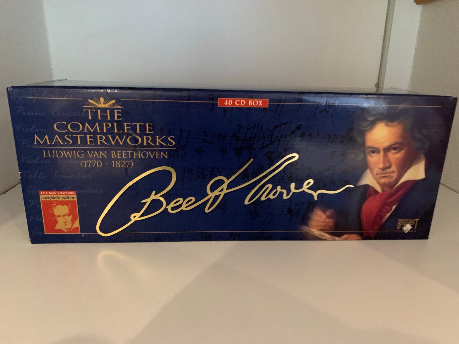 Ludwig van Beethoven The Complete Masterworks 40 CD box | DBA