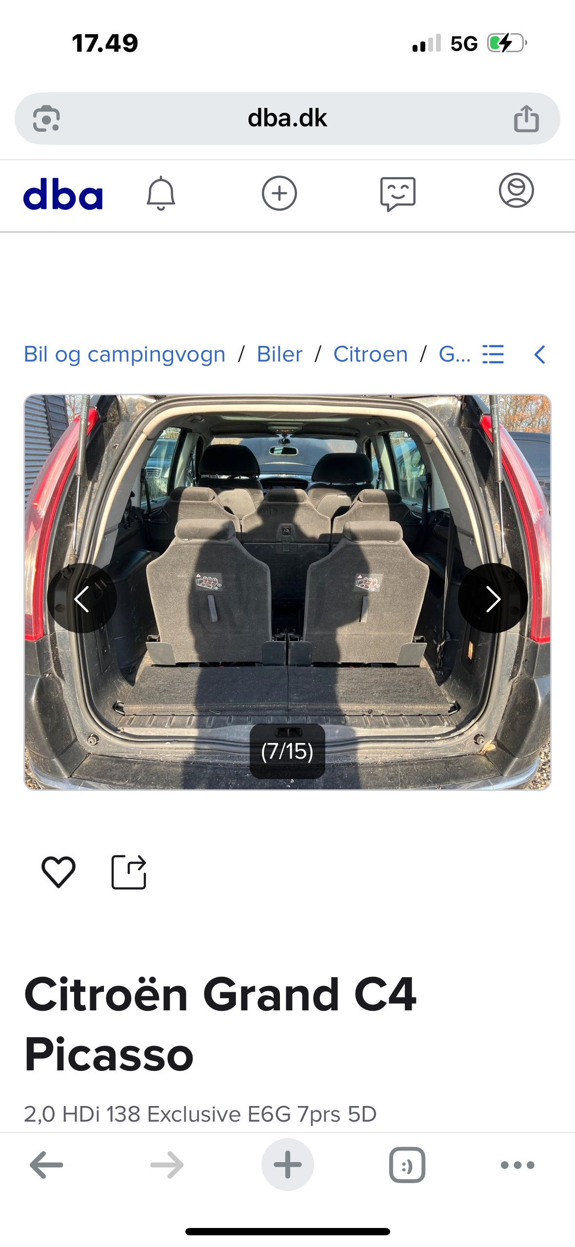 Citroen Grand C4 Picasso – billede 8