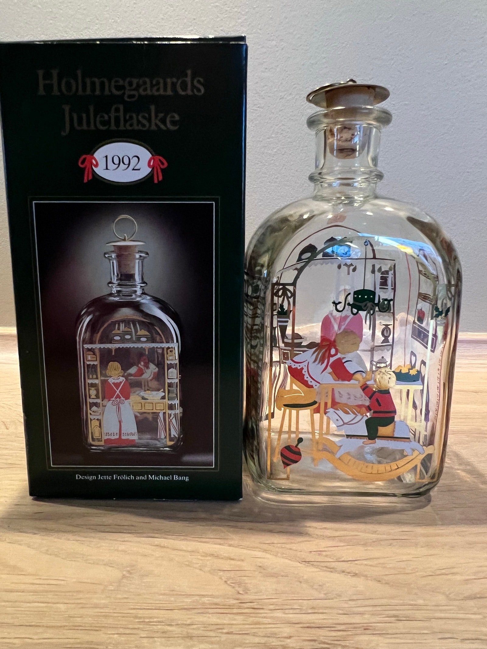 Holmegård juleflasker 1991 og 1992 | DBA