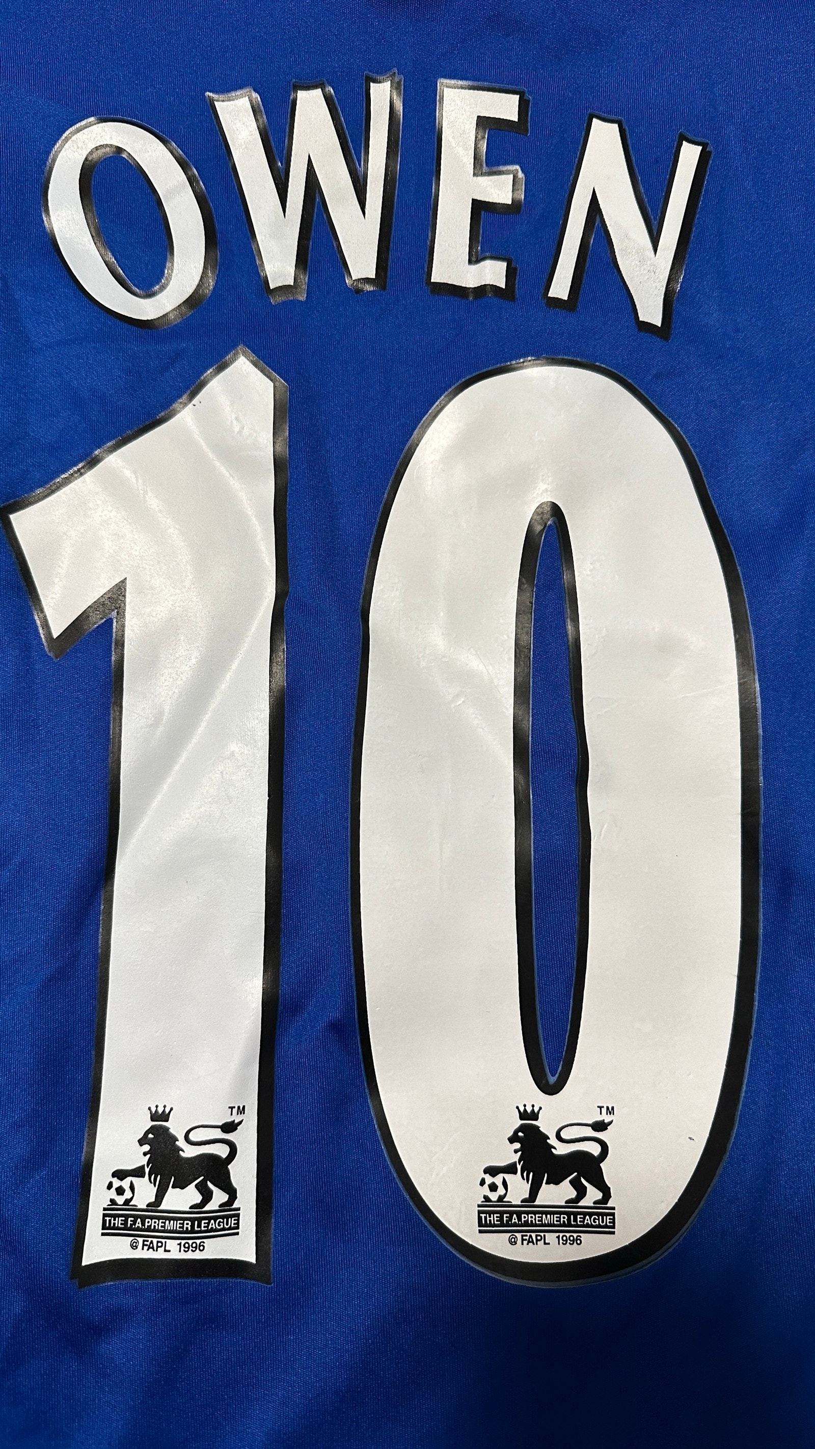 ニューカッスルユナイテッド2008～2009 adidas No.10 OWEN 2008-09