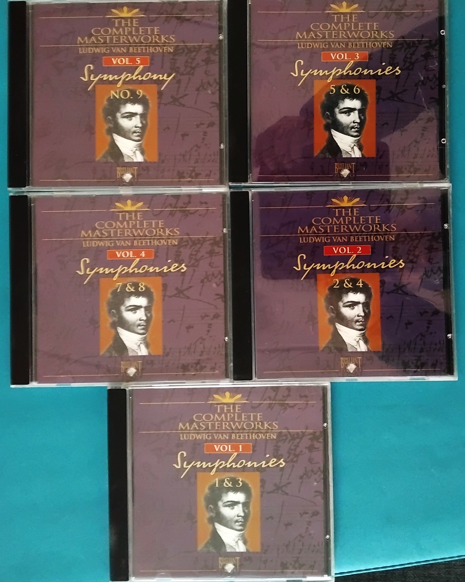 LUDWIG VAN BEETHOVEN MASTERWORKS 1770-1827 OBS!! I ALT 30 CD'er i