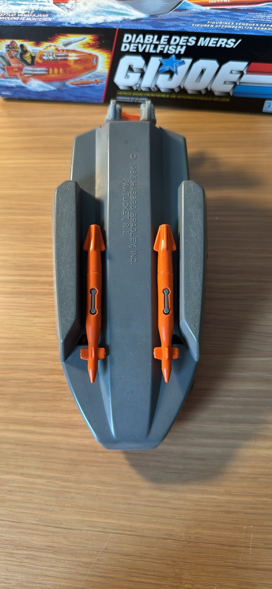 G.I. Joe Devilfish (Diable Des Mers) 1986 - Hasbro, Neuf Sous Blister