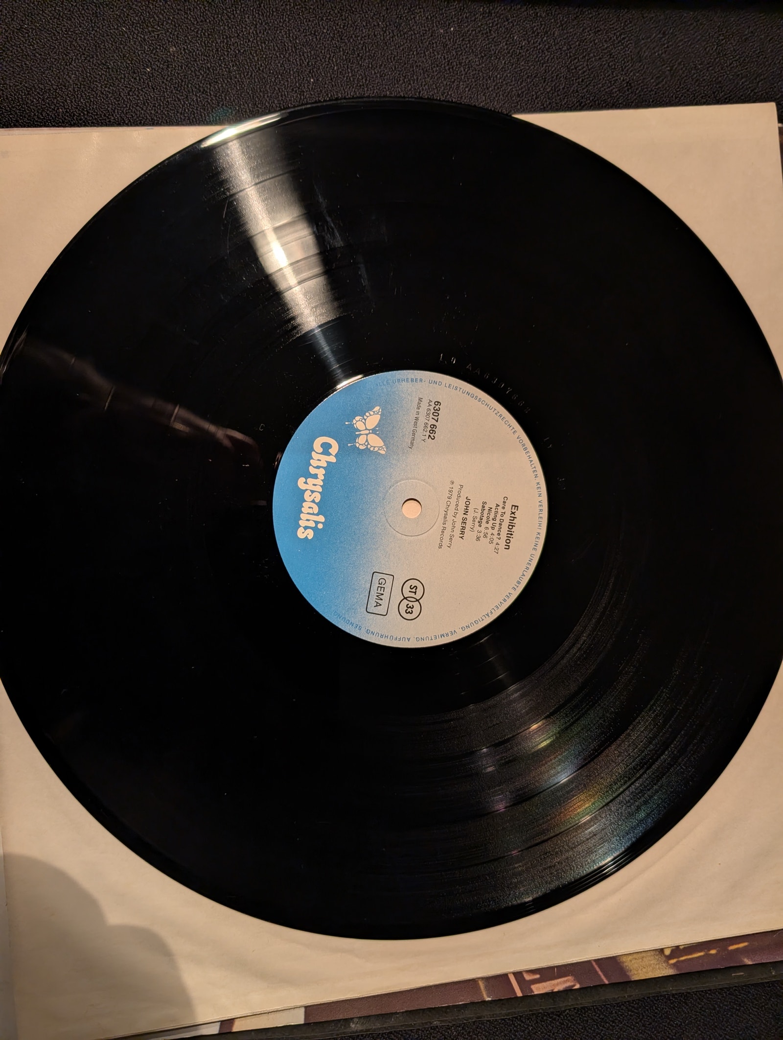 John Serry Exhibition lp vinyl | DBA