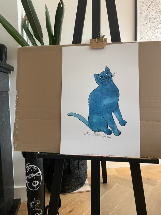 Andy Warhol (after) - (1928-1987), One Blue Pussy, c. 1954