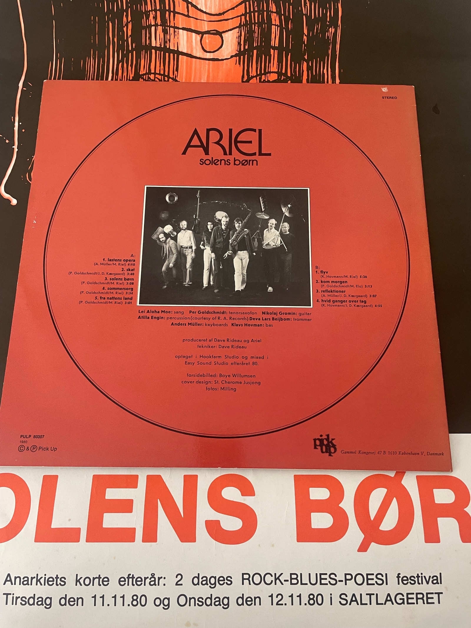 Ariel Solens Børn lp og plakat | DBA