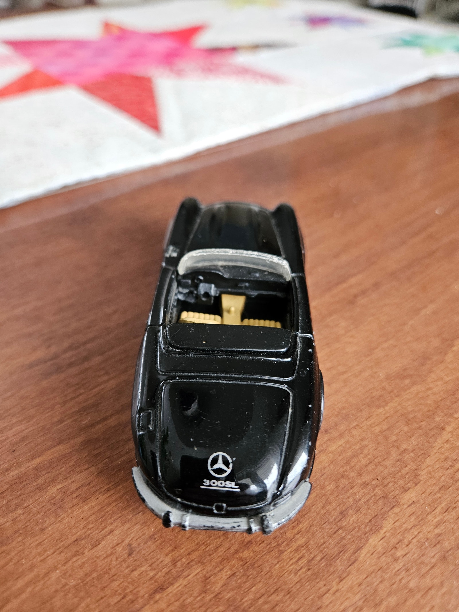 Voiture Miniature Mercedes 300 SL Roadster 1957 New Ray - Échelle 1:43, Die-cast