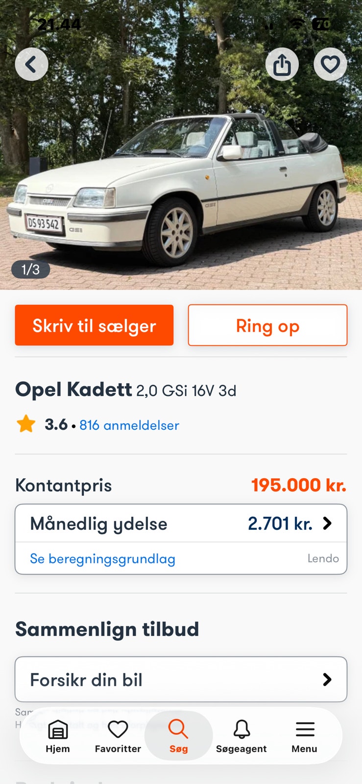 Opel Kadett – billede 5