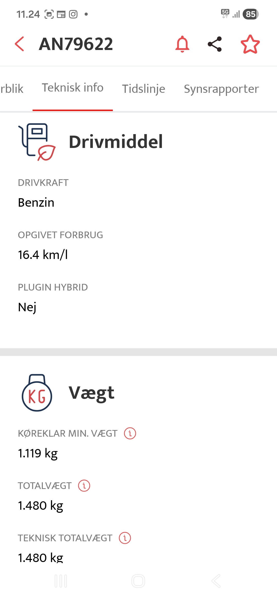 VW Fox til salg hos Nabilli