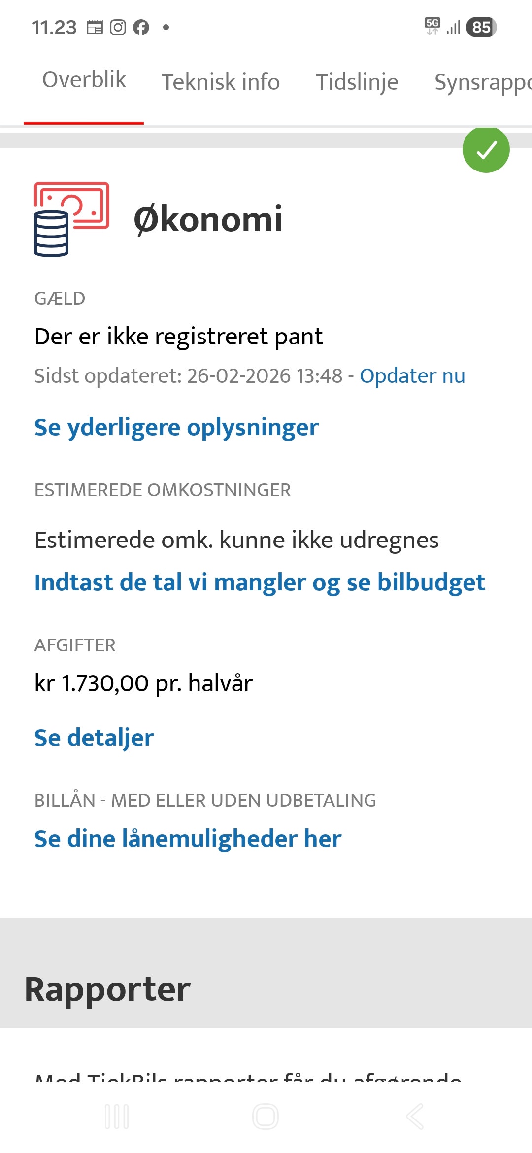 VW Fox til salg hos Nabilli