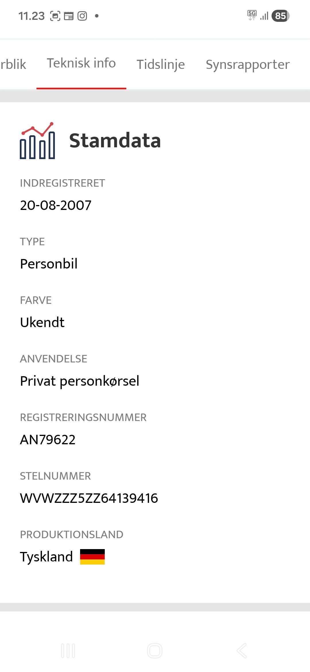 VW Fox til salg hos Nabilli