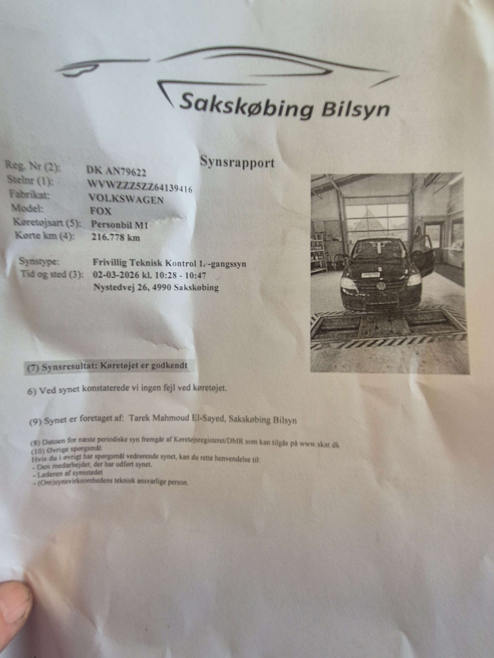 VW Fox til salg hos Nabilli