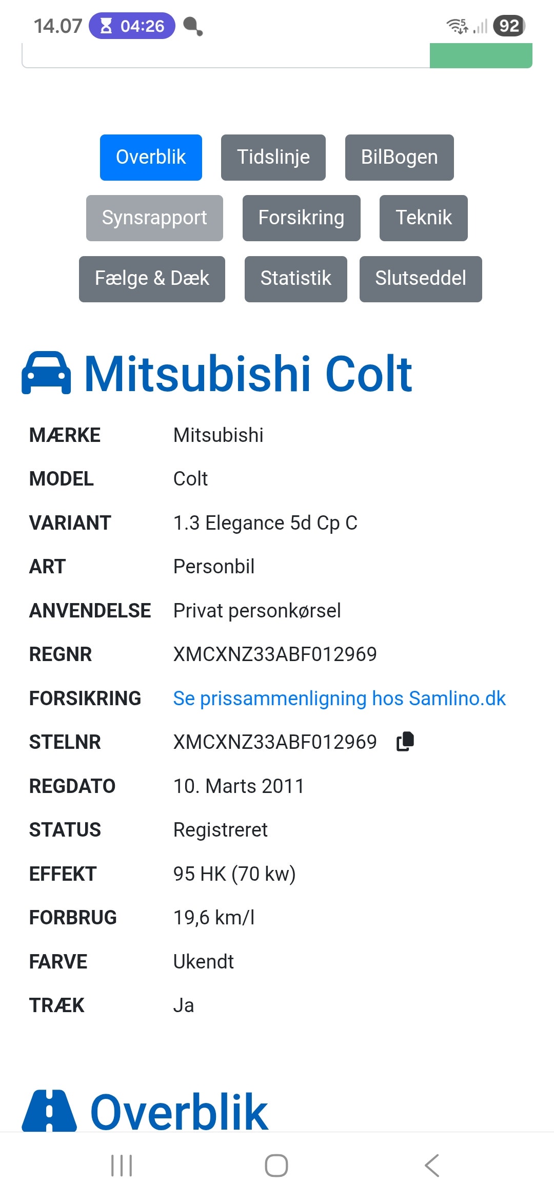Mitsubishi Colt – billede 17