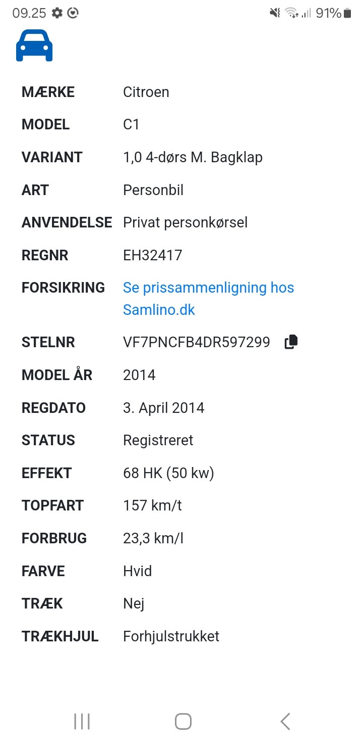 Citroen C1 – billede 9