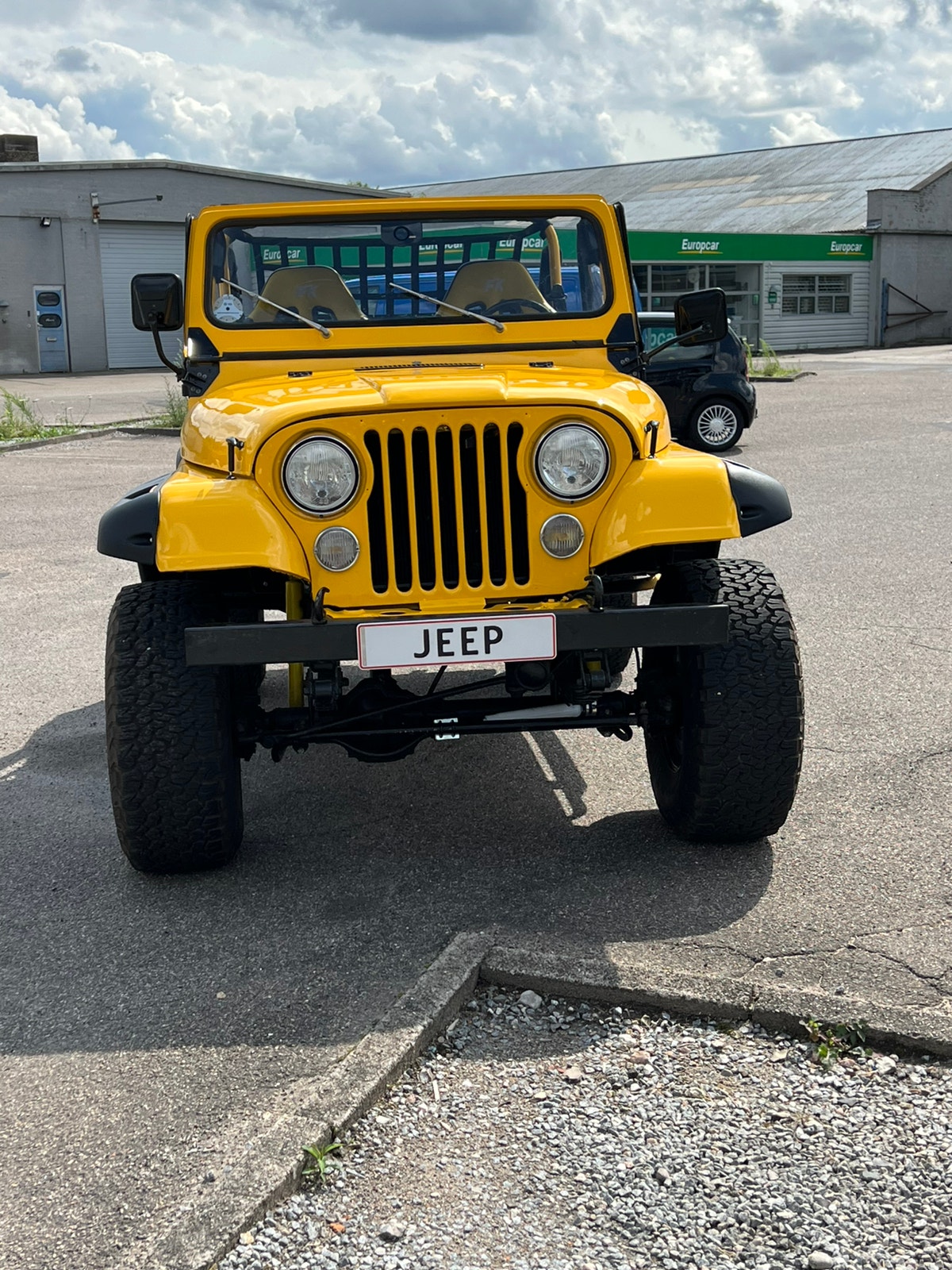 Jeep CJ7 til salg hos Nabilli