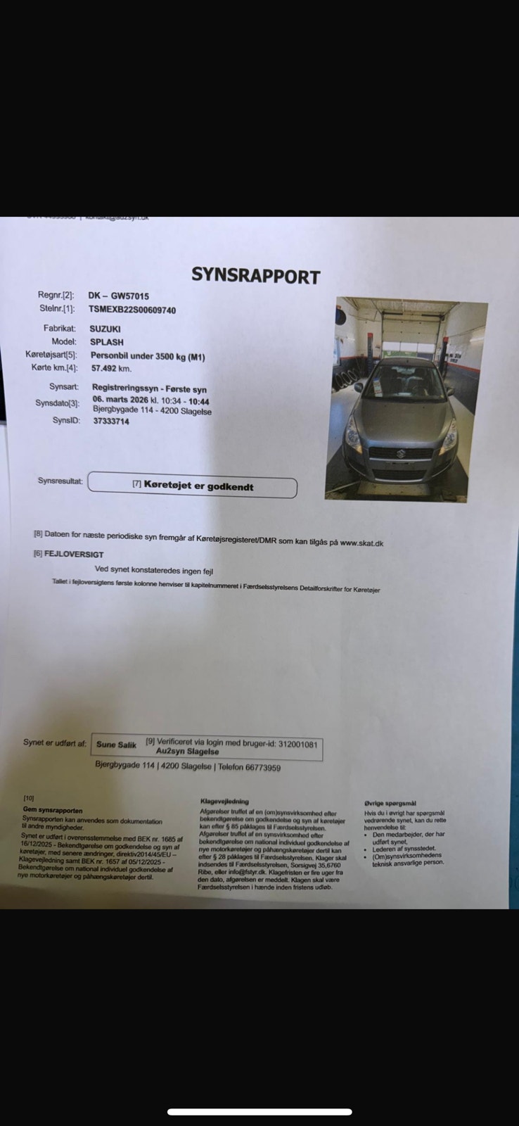 Suzuki Splash – billede 5